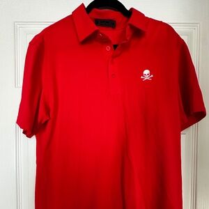 RED GFore Golf Polo XXL